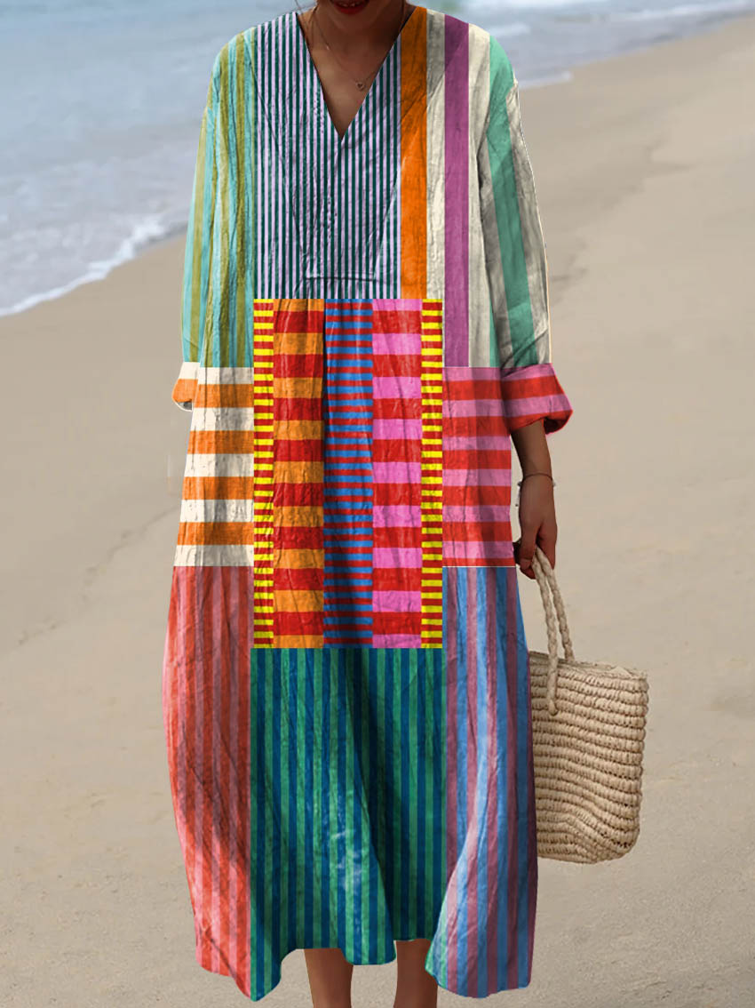 Rainbow Patch Stripe / 5XL