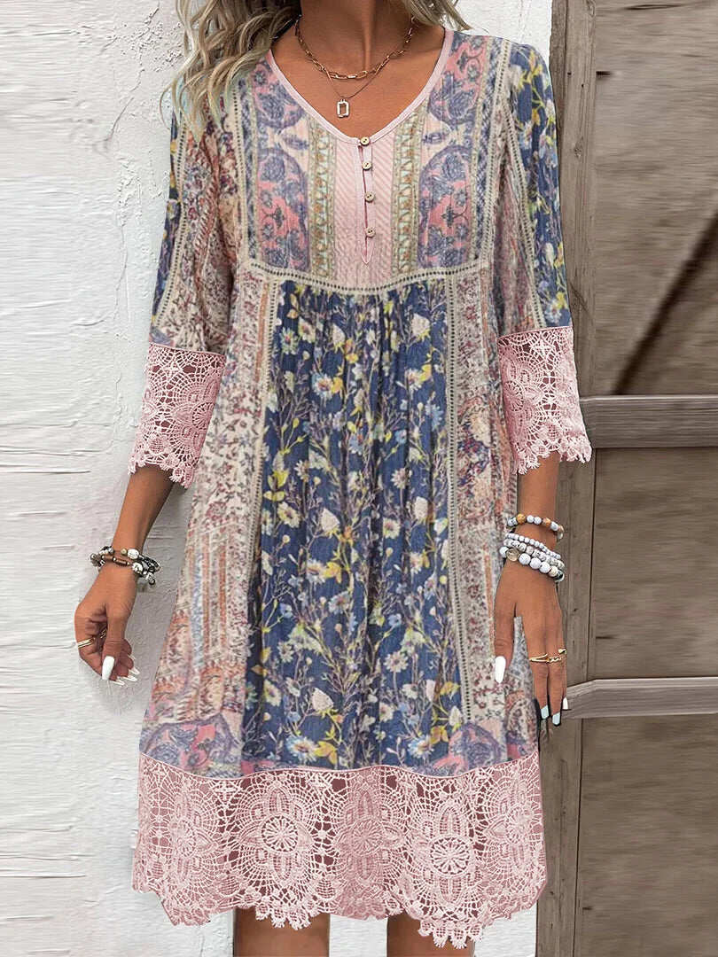 Vintage Floral Rose / 3XL