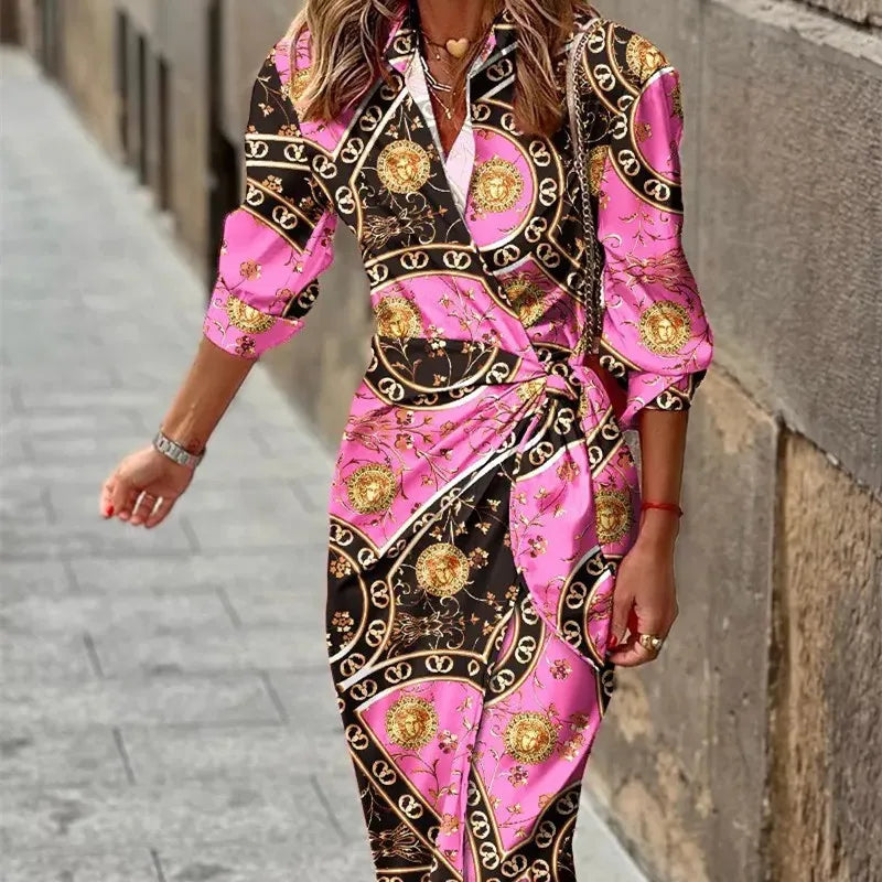 Dark Pink with Chain / 3XL
