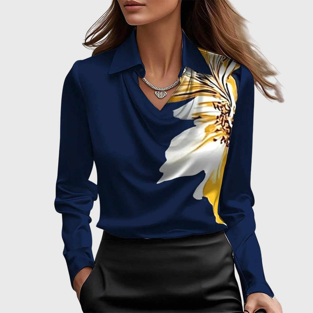 Donkerblauw / 3XL (46)