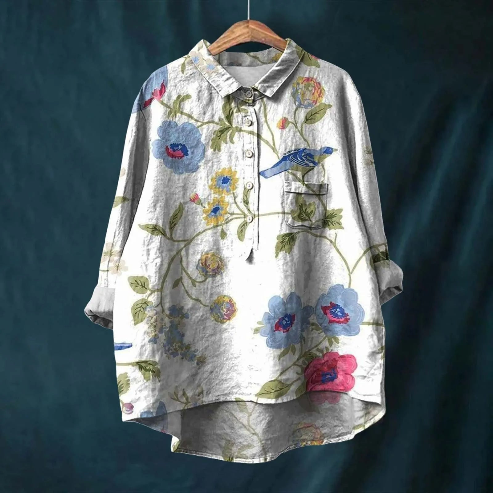 Porcelain Floral White / 5XL
