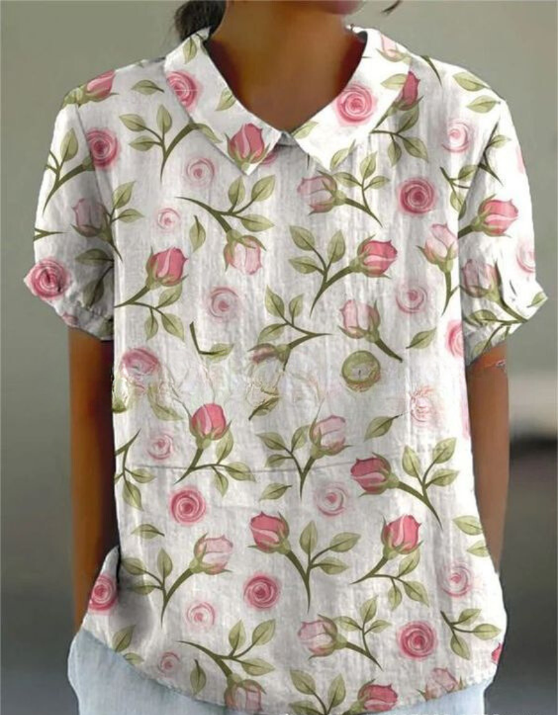 White Garden Roses / 3XL