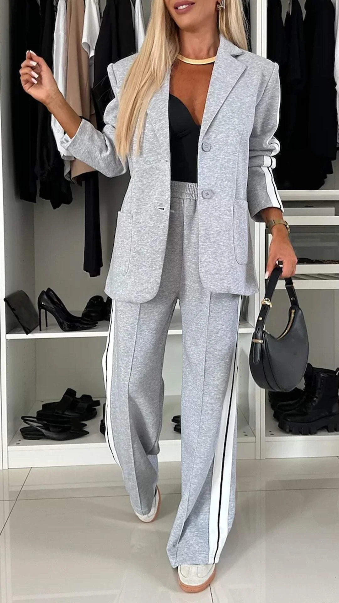 Gris / S(US 6-8/UK 10-12)