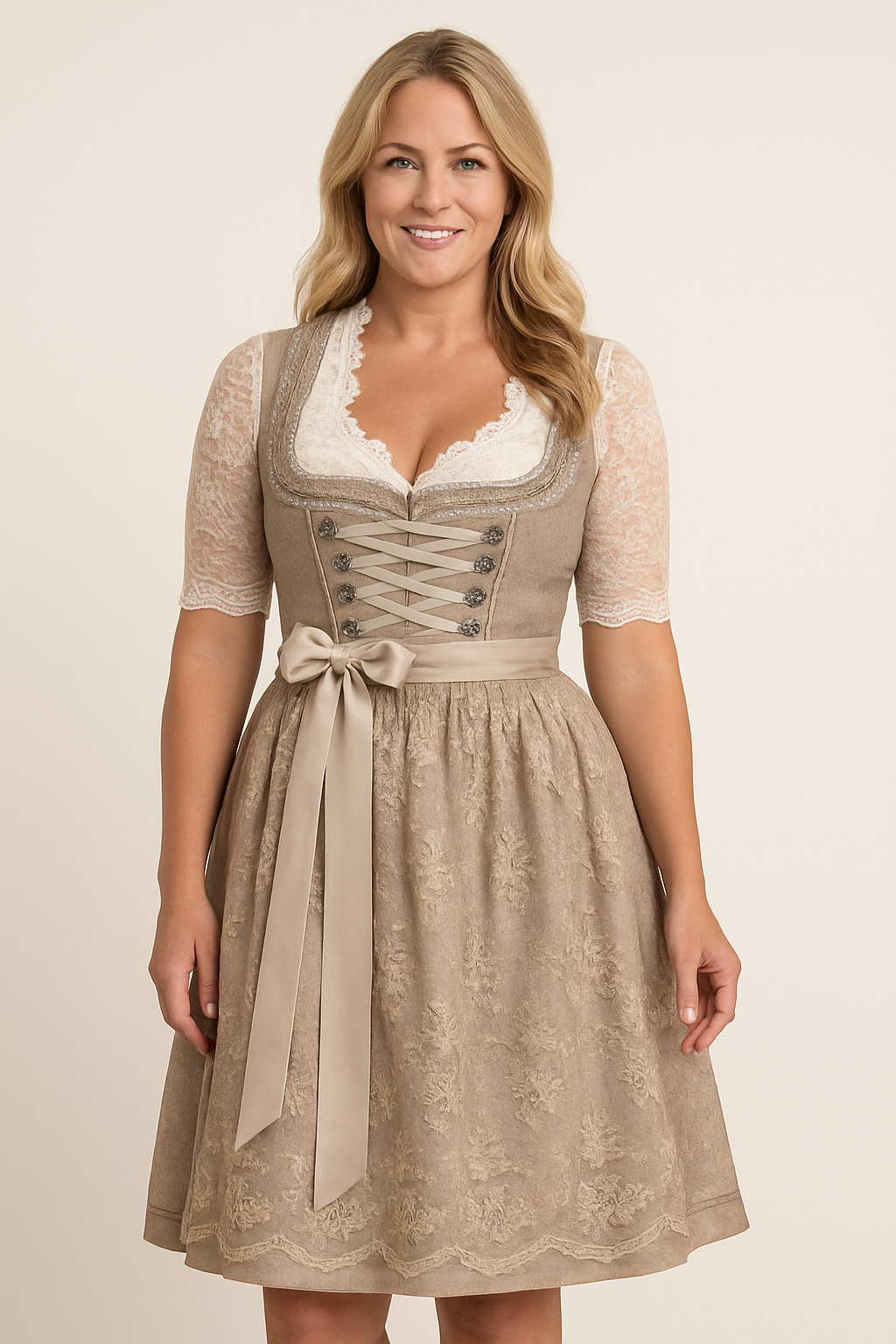 Beige / 5XL