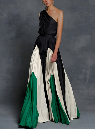 Emerald Monochrome Elegance / 3XL