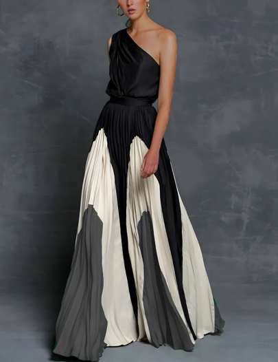 Monochrome Wave Elegance / 3XL