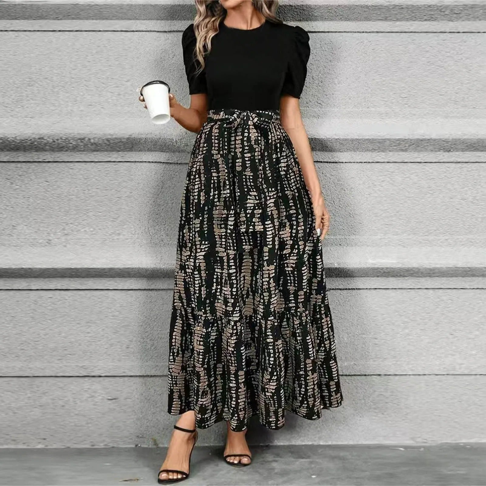 Fern Print Black / 3XL
